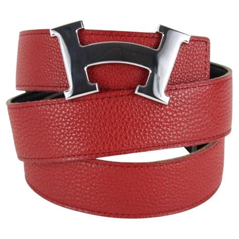 hermes smily face belt